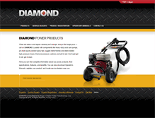 Tablet Screenshot of diamondpowerproducts.com
